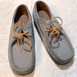 Genuine Clark’s Wallabees in BLUE